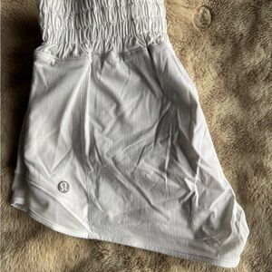 White Lululemon Shorts 0